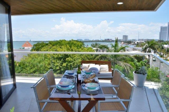 Takh Sea View Apartment Cancún Eksteriør billede