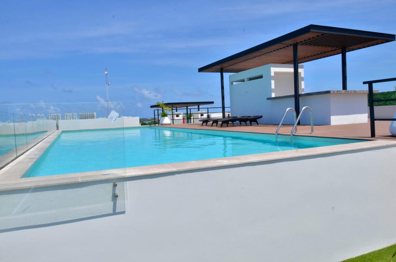 Takh Sea View Apartment Cancún Eksteriør billede