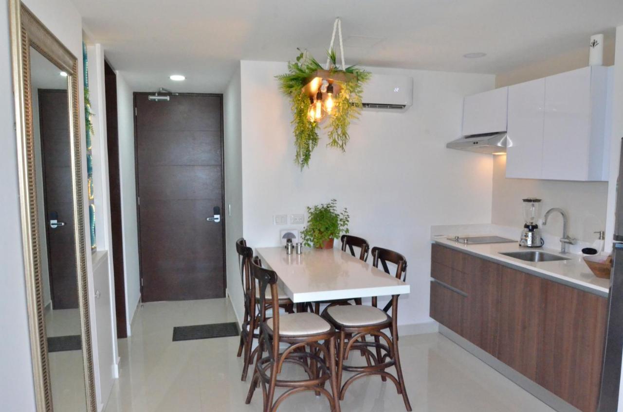 Takh Sea View Apartment Cancún Eksteriør billede