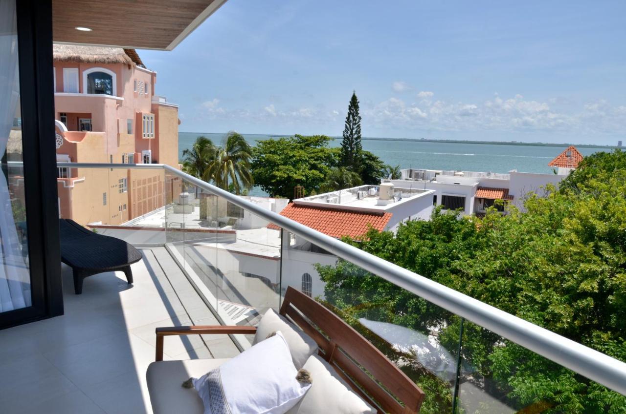 Takh Sea View Apartment Cancún Eksteriør billede