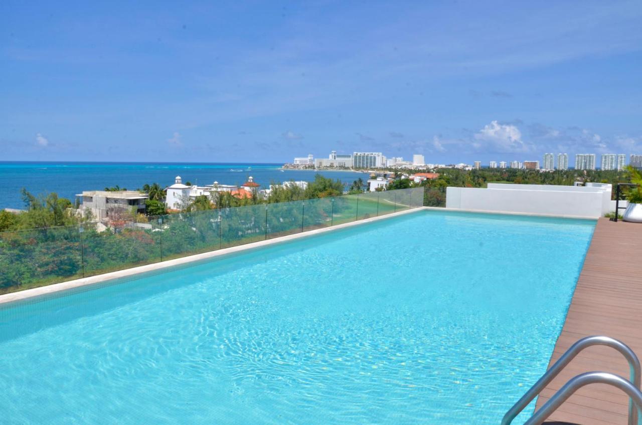 Takh Sea View Apartment Cancún Eksteriør billede