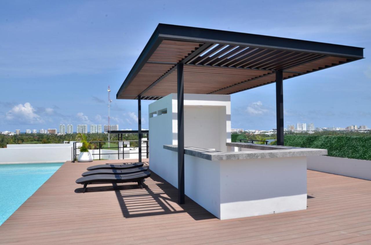 Takh Sea View Apartment Cancún Eksteriør billede